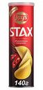 Чипсы картофельные Lay's Stax Пикантная паприка, 140 г