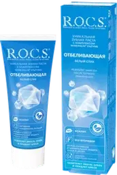 Зубная паста R.O.C.S. Белый стих отбеливающая