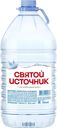 Вода питьевая СВЯТОЙ ИСТОЧНИК негазированная, 5л