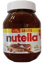 Паста ореховая Nutella с добавлением какао, 825 г