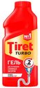 Гель Tiret Turbo для удаления засоров в канализационных трубах 500 мл