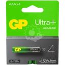 Батарейки GP Ultra Plus Alkaline AAA, 4шт