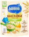 Каша мультизлаковая NESTLE Шагайка молочная, с яблоком, бананом и грушей, с 12 месяцев