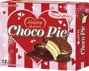 Изделие мучное кондитерское LOTTE Choco Pie, в глазури, 12шт