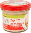 Риет Меридиан Эко из лосося с миндалём, 100г