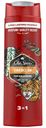 Гель для душа мужской и шампунь Old Spice Tiger Claw 2в1, 400мл