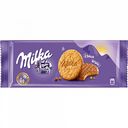 Печенье овсяное Milka с молочным шоколадом, 168 г