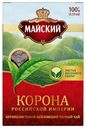 Чай черный Майский Корона Российской Империи листовой 100 г