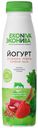 Питьевой йогурт ЭкоНива Fitness Line клубника-ревень-семена льна 2,5% БЗМЖ 300 г