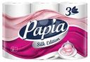Туалетная бумага, Papia, 3 слоя, 6 рулонов