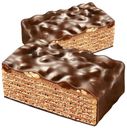 Торт вафельный «Шоколадница» с орехами и изюмом, 270 г