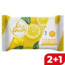 Салфетки влажные LA FRESH®, с ароматом цитруса, 15 шт. 