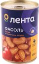 Фасоль белая ЛЕНТА в томатном соусе, 400г