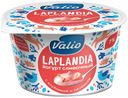 Йогурт Valio сливочный Laplandia с клубникой и кусочками печенья 7%, 180 г