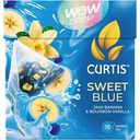 Фруктово-травяной чай Curtis Wow Drop Sweet Blue с ароматом банана и бурбонской ванилью, 15x2г