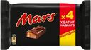 Батончик шоколадный MARS с нугой и карамелью, 4х40г