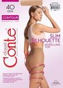 Колготки Conte Elegant Slim Silhouette Contour 40den бежевые размер 5 1пара