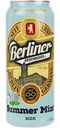 Пивной напиток Berliner Geschichte Summer Mint светлый фильтрованный 2,5 % алк., Германия, 0,5 л