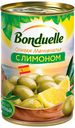 Оливки Bonduelle Мансанилья с лимоном, 314 мл