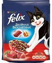 Корм для кошек Felix Двойная вкуснятина с мясом, 750 г