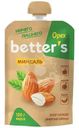 Десерт Better's яблоко-персик-банан с миндалём, 120г