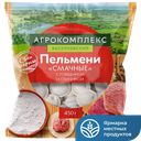 Пельмени АГРОКОМПЛЕКС «Смачные» с говядиной и свининой, 450г