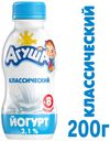 Йогурт детский «Агуша» натуральный 3,1%, 200 г