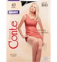 Колготки женские Conte Nuance цвет: nero/чёрный, 40 den, 5р-р