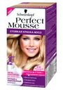 Краска-мусс для волос без аммиака Perfect mousse, 910 Пепельный блондин