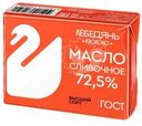 Масло сладкосливочное Лебедяньмолоко Крестьянское 72.5% БЗМЖ 180г