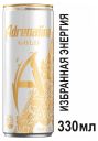 Безалкогольный энергетический напиток Adrenaline Gold White Цитрус- виноград, 0,33 л