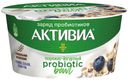 Творожок «Активиа» Probiotic с черникой спельтой овсом и чиа 3,5%, 135 г
