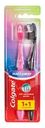 Зубная щётка "Массажёр", Colgate, 1+1, в ассортименте