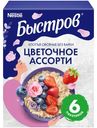 Каша овсяная Быстров Цветочное ассорти без варки, 210г