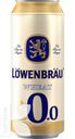 Напиток пивной LOWENBRAU ПШЕНИЧНОЕ безалкогольное нефильтрованное 0.45л