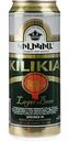 Пиво Kilikia Lager светлое фильтрованное 4,8 % алк., Армения, 0,45л