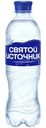 Вода Святой источник минеральная питьевая газированная, 500мл