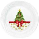 Тарелки бумажные одноразовые в ассортименте 6шт 23см