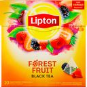 Чай Lipton Forest Fruit чёрный с лесными ягодами в пирамидках, 20х1.47г