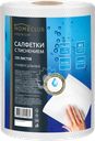 Салфетки HOMECLUB 25x23см, соты, в рулоне, 200шт