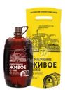 Пиво Макарий Живое нефильтрованное 4%, 1.5л