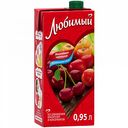 Напиток сокосодержащий Любимый Вишнёвая черешня, 0,95 л