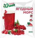 Ягодный морс Морозко "Green" клюква, брусника, красная смородина, 300 г