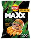 Чипсы Lays Maxx Двойной гамбургер 100г