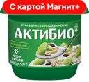 АКТИБИО Биойогурт киви/мюсли 3% 130г пл/ст(Данон):12