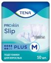 Подгузники дышащие TENA Slip Plus M (талия/бедра 73-120 см), 10 шт