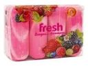 Крем-мыло туалетное, Fresh, 4 шт., в ассортименте