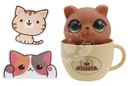 Игрушка-сюрприз Кофейный котик в ассортименте 1шт.