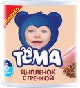Пюре мясное «Тема» цыпленок с гречкой с 6 мес, 100 г