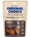 Лакомство для собак Original Choice Наггетсы из индейки с морковью, 60 г